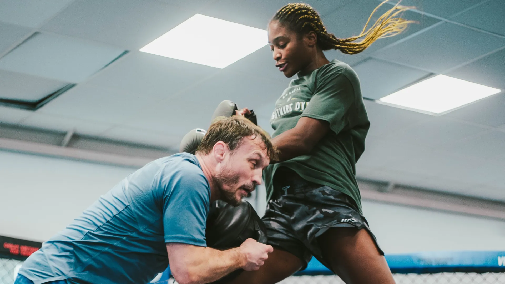Shanelle Dyer aims to “steamroll”  opponent in UFC debut