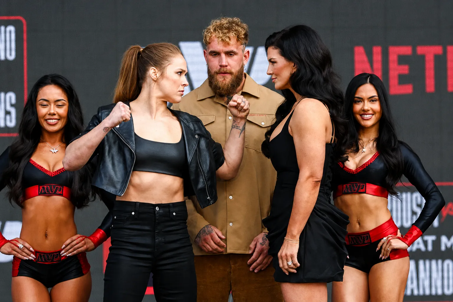 Ronda Rousey vs Gina Carano Headlines MVP MMA’s Historic Netflix Debut
