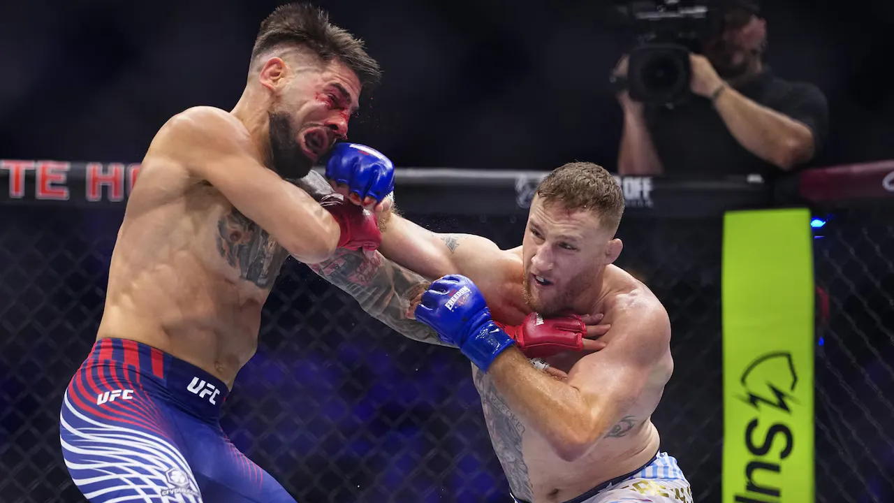 UFC Freedom 250 Results: Justin Gaethje Dethrones Ilia Topuria at the White House