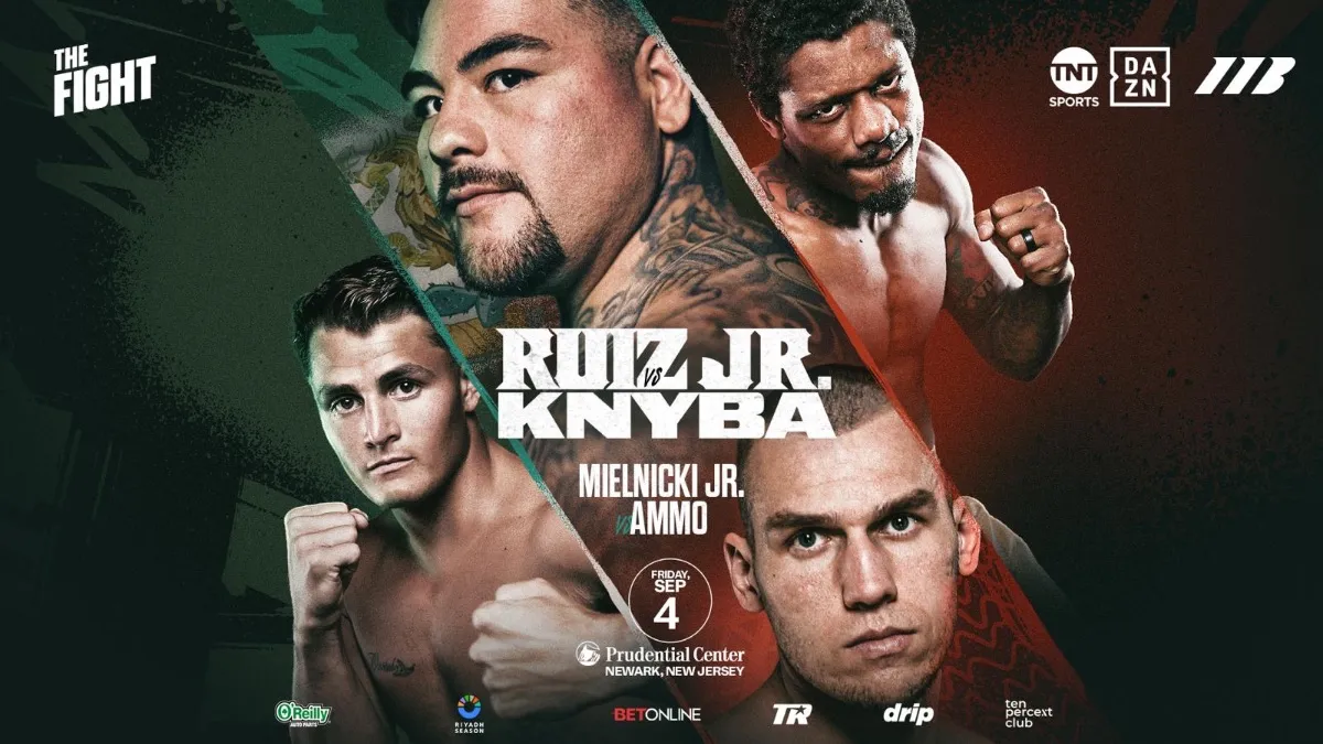 Andy Ruiz Jr. begins heavyweight comeback against Damian Knyba in September