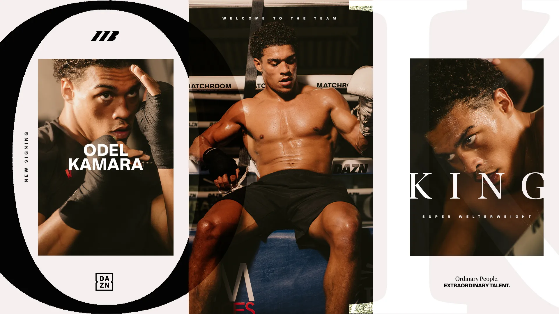 Matchroom Boxing welcomes 'superstar in the making' Odel Kamara