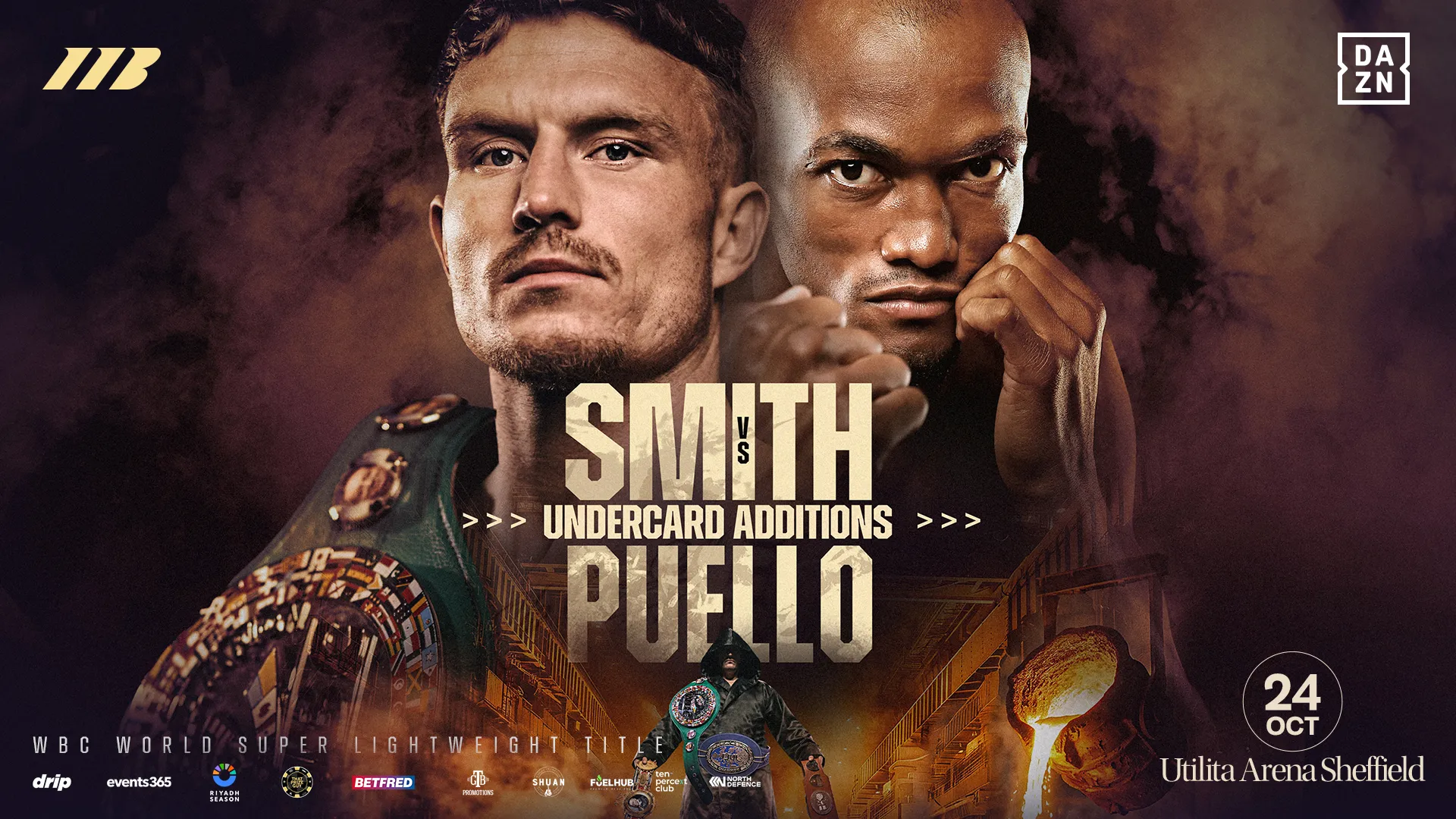 Dalton Smith and Alberto Puello launch world title clash as Sheffield undercard is confirmed