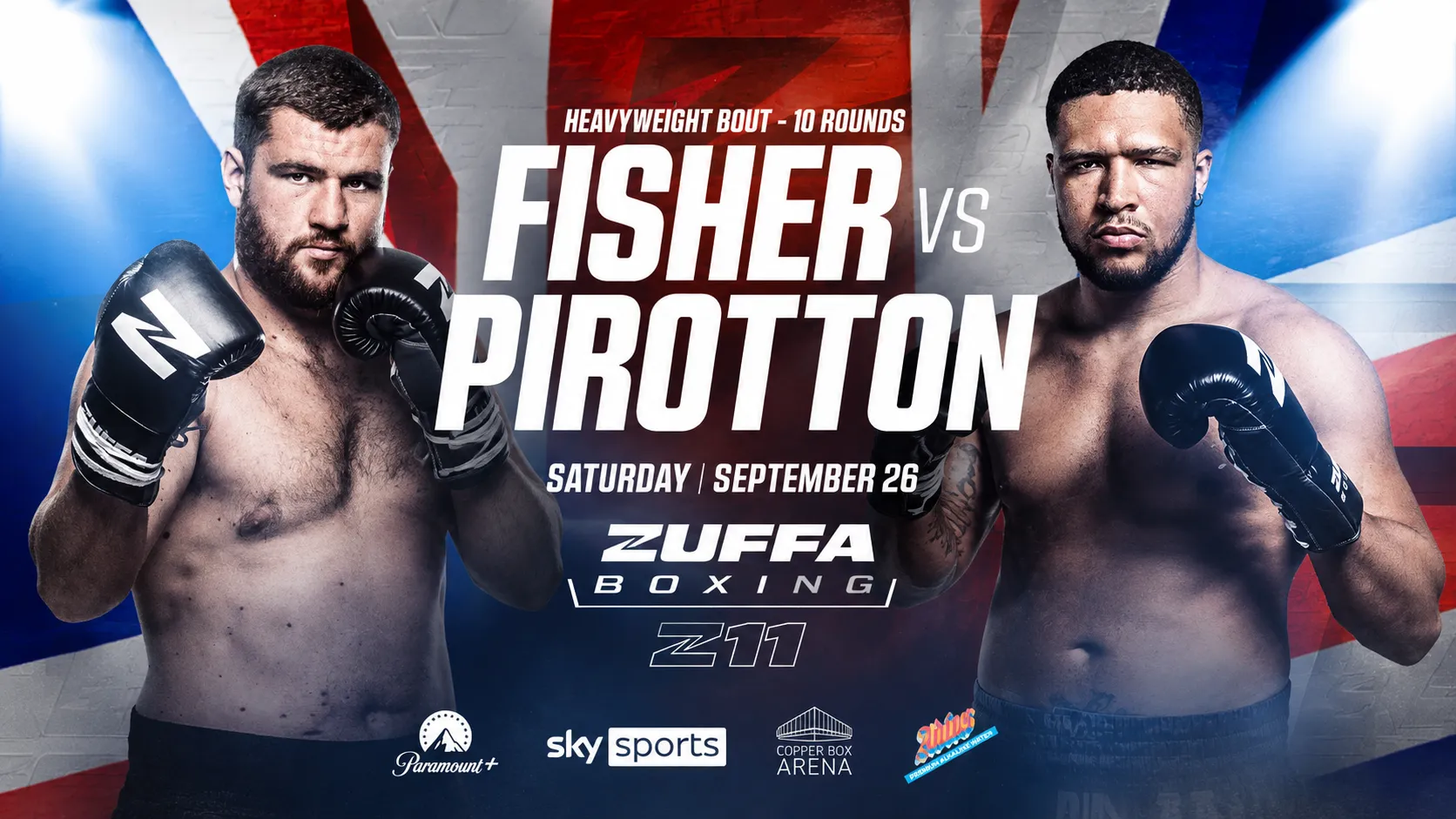 Johnny Fisher to face Michael Pirotton in heavyweight main event at Zuffa Boxing 11