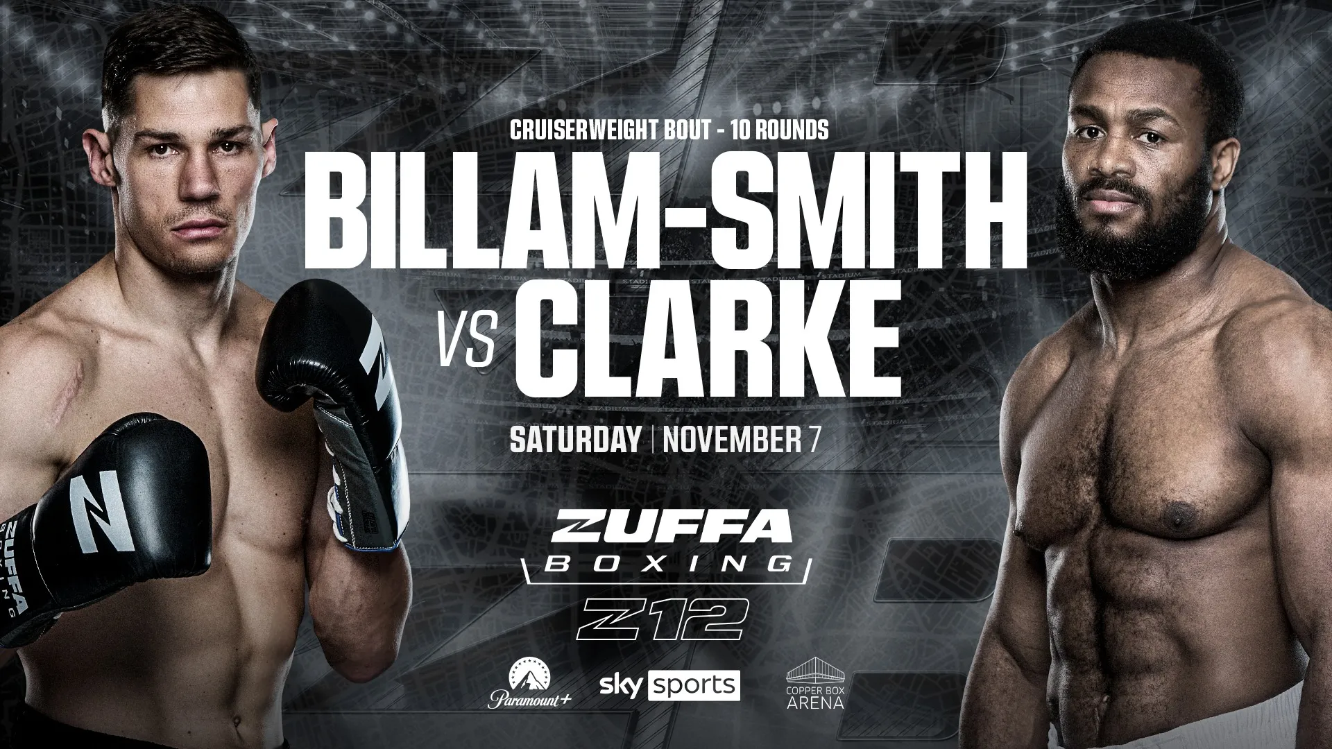 Chris Billam-Smith vs Cheavon Clarke set for ZUFFA Boxing 12 in London