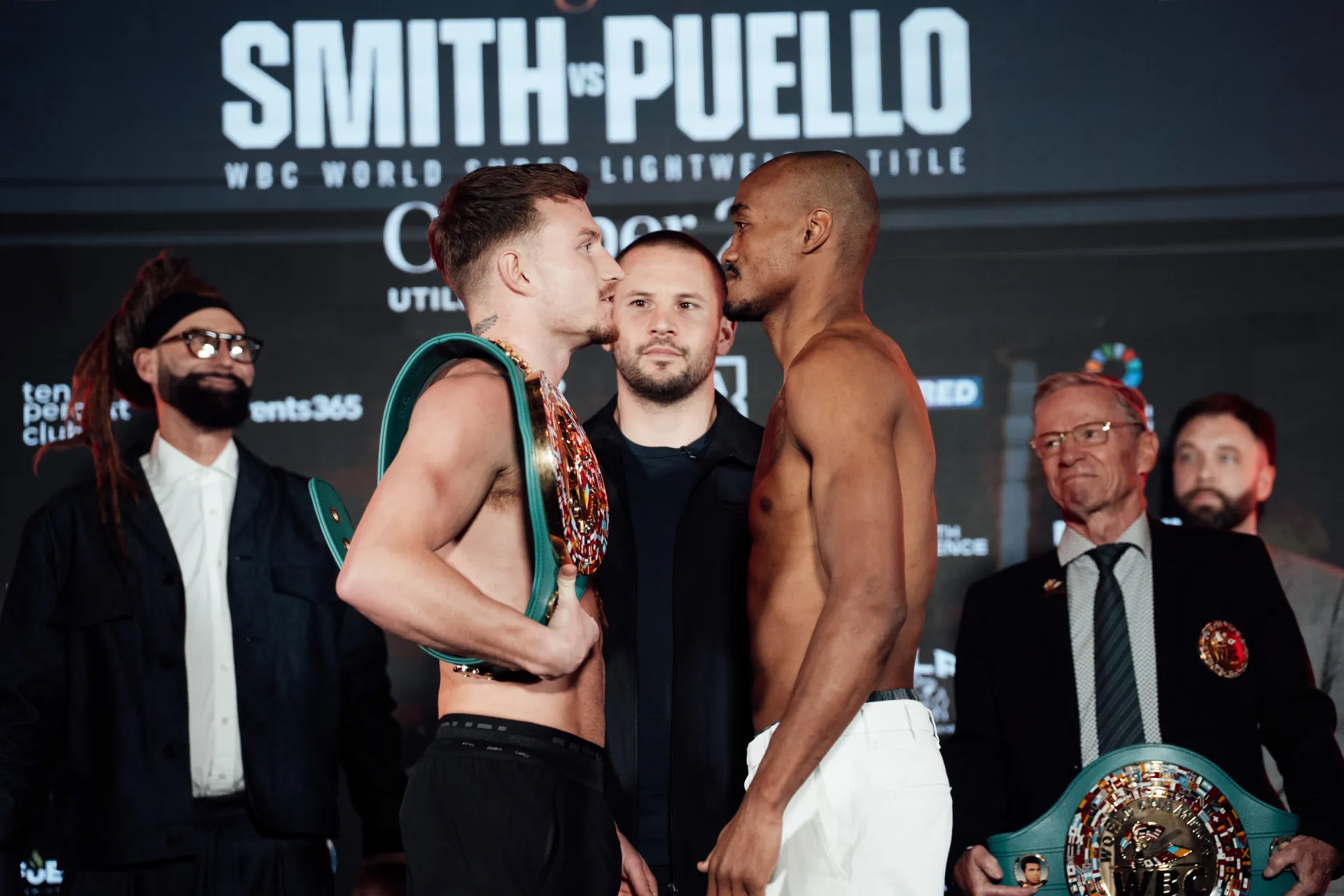 Dalton Smith and Alberto Puello make weight ahead of WBC title clash in Sheffield